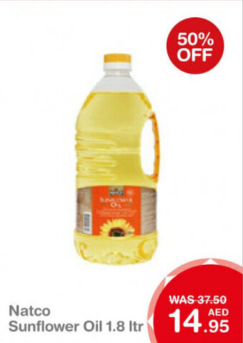 Choithrams Natco Sunflower Oil 1.8 ltr offer