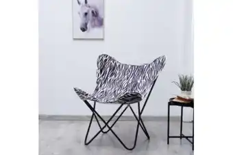 PAN Emirates Pan roxston accent chair white tiger print offer