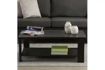 PAN Emirates Pan vedde coffee table with shelf - brown offer