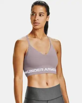 Under Armour Women's ua seamless low long sports bra offer