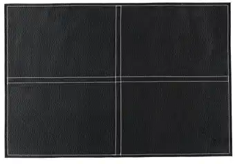 JYSK Place mat ensian 30x44 leather-lk. black offer