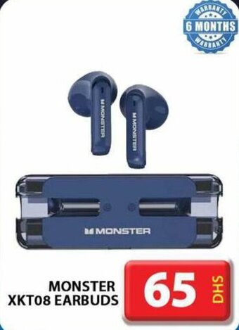 Grand Hyper Market Monster XKT08 Earbuds offer