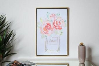 PAN Emirates Pan bunch painting framed canvas multi 60x9 offer