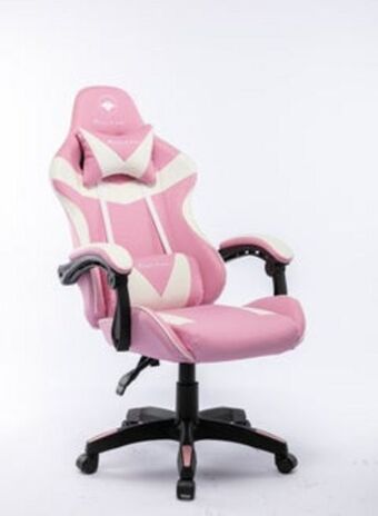 Noon Gaming chair high back racing style with pu leather bucket seat 360 swivel with heavy duty steel can hold upto 150kg headrest offer