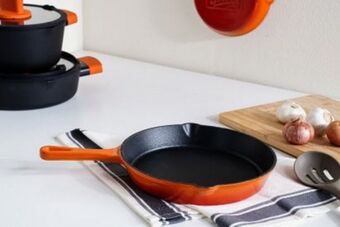 PAN Emirates Pan bakers secret double enameled cast iron offer