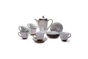 PAN Emirates Pan esmeray 13-piece tea set -gold offer