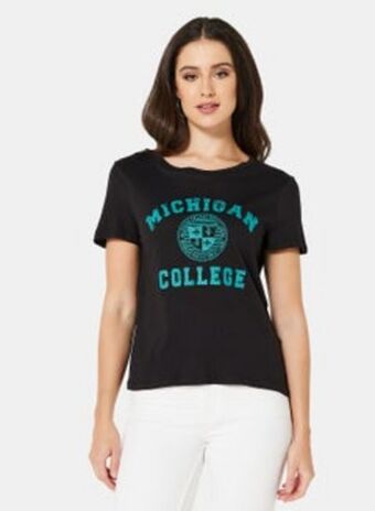 Noon Graphic t-shirt black offer