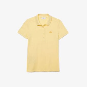 Lacoste Women's lacoste slim fit stretch cotton piqué polo shirt offer