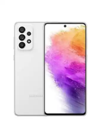 Noon Galaxy a73 dual sim awesome white 8gb ram 128gb 5g - middle east version offer