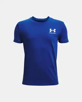 Under Armour Boys' ua sportstyle left chest short sleeve offer