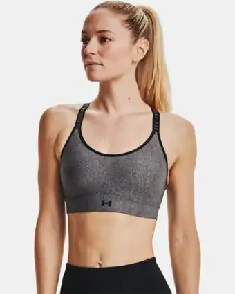Under Armour Women's ua infinity mid heather cover sports bra offer