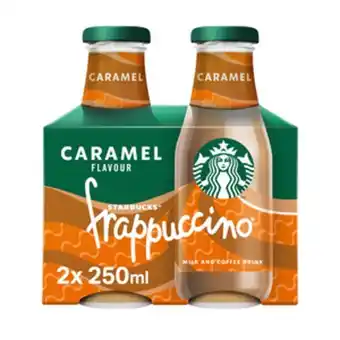 Starbucks frappuccino caramel coffee 2 x 250 ml