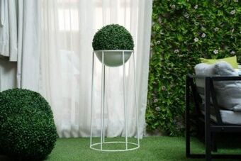 PAN Emirates Pan elkano planter white 38x32x77cm offer