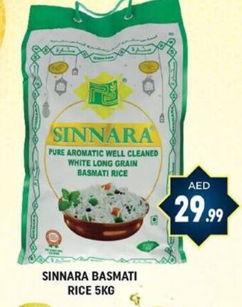 Shaklan Sinnara Basmati Rice 5kg offer