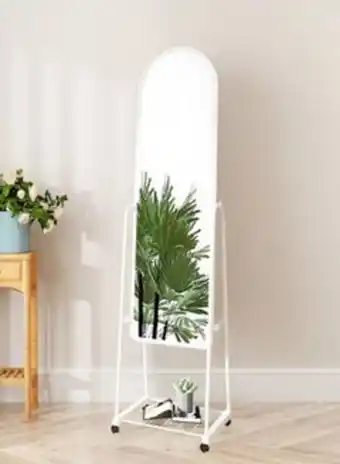 Noon Floor full length mirror with holder white offer
