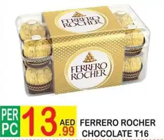 FERRERO ROCHER CHOCOLATE T16