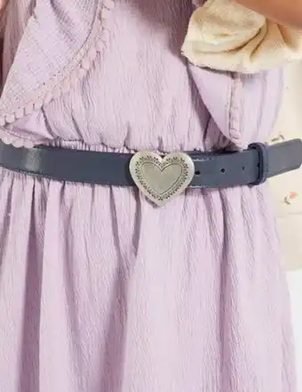 Kiabi Belt with heart buckle offer