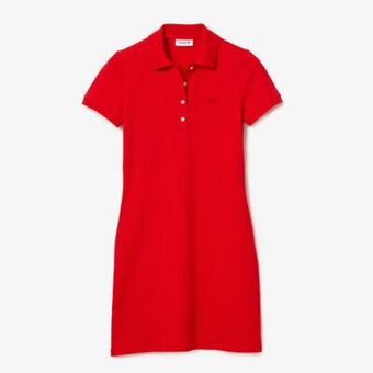 Lacoste Women's stretch cotton piqué polo dress offer