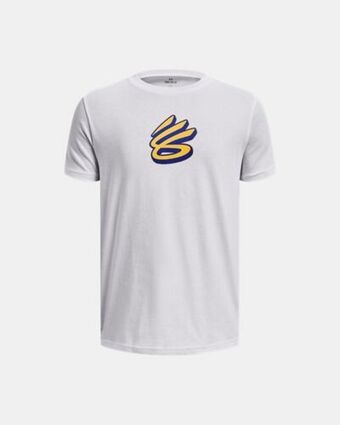 Under Armour Boys' curry drop shadow short sleeve offer