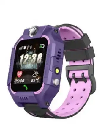 Noon E19 kids positioning smart watch purple/pink offer