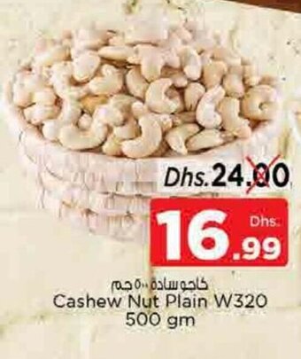Nesto Cashew Nut Plain W320 500 gm offer
