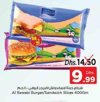 Nesto Al Rawabi Burger/Sandwich Slices 400Gm offer