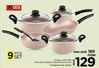 Nesto Delcasa Granite Coated Aluminium Cookware Set asstd. offer