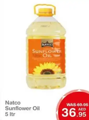 Choithrams Natco Sunflower Oil 5 ltr offer