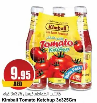 Almaya supermarket Kimball Tomato Ketchup 3x325Gm offer