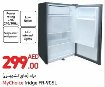 Carrefour MyChoice fridge FR-90SL offer
