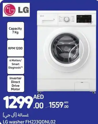 Carrefour LG washer FH2J3QDNL02 offer