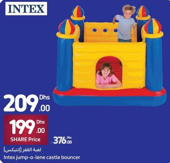 Carrefour Intex jump-o-lene castle bouncer offer