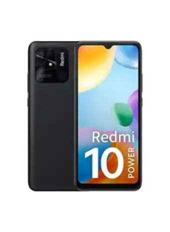 Noon Redmi 10 power dual sim power black 8gb ram 128gb 4g - indian version offer