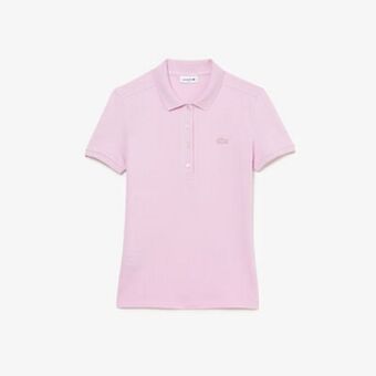 Lacoste Women's lacoste slim fit stretch cotton piqué polo shirt offer