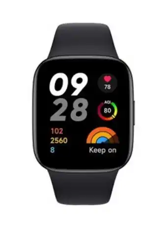Noon Redmi smart watch 3 1.75 inch amoled touch display 5atm water resistant 12 days battery life gps 120 workout mode heart rate offer