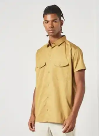 Noon Short sleeve shirt yellow offer