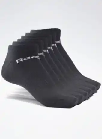 Noon 6 pairs of active core low-cut socks black offer