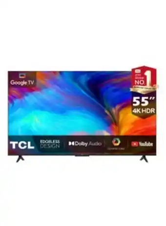 Noon 55 inch 4k-google smart led ultra hdr tv 55p637 black offer