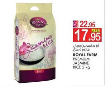 KM Trading ROYAL FARM PREMIUM JASMINE RICE 5 kg offer