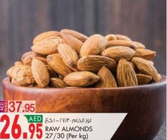 KM Trading RAW ALMONDS 27/30 (per kg) offer