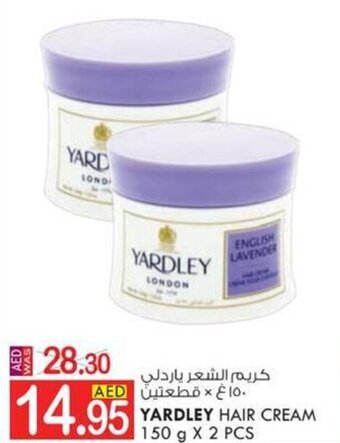 KM Trading YARDLEY HAIR CREAM 150 g X 2 PCS offer