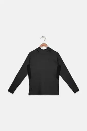 Brands For Less Kids boy hooded long sleeve heather sweatshirts, dark grey offer
