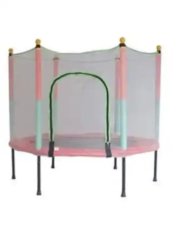 Noon 4.5 feet kids fabric jumping trampoline 142x142x129cm offer