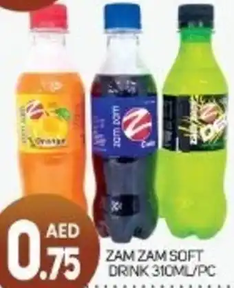 Max Mart ZAM ZAM SOFT DRINK 310ML/PC offer