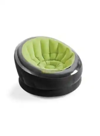 Noon Empire inflatable chair black/green 44x43x27inch offer