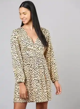 Noon Casual stylish dress multicolour offer
