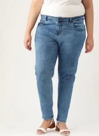 Noon Casual skinny fit jeans blue offer