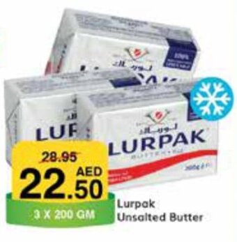 West Zone Supermarket Lurpak Unsalted Butter offer