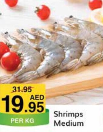 West Zone Supermarket Shrimps Medium offer