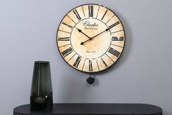 Pan landon wall clock multi d60x5cm